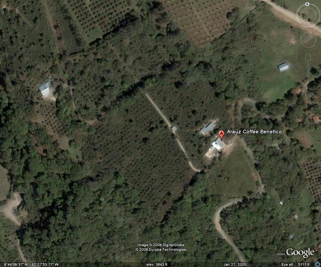 Google Map of Araúz Estate